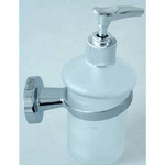 Cleafe-dispenser Per Sapone Liquido Acciaio Vetro Fissaggio A Parete Portasapone 52437a -