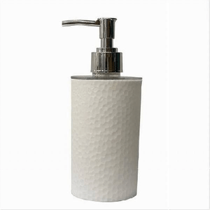 Cleafe-dispenser Sapone Liquido Lavandino Bianco Lavorato Arredo Accessorio Bagno 79173 -