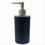 Cleafe-dispenser Porta Sapone Liquido Colore Nero Accessorio Per Arredo Da Bagno 79193 -