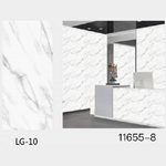 Trade Shop Traesio-pannello Adesivo Effetto Marmo Bianco Classico Pareti Paraschizzi 300x60cm Stanza -