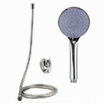 Cleafe-kit Bagno Doccetta Doccino Soffione Doccia Multigetto Laccio 1,8 Mt Staffa 69055 -