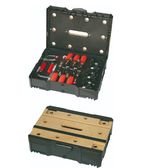 BESSEY-STC-S-MFT-morsa-Morsetto-a-ginocchiera-Nero-Rosso-Argento-Legno