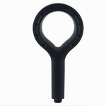 Cleafe-doccetta Regolabile Doccino Soffione Doccia Bagno Cornetta Moderno Nero 87515 -