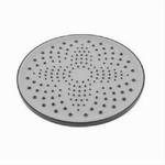 Cleafe-soffione Doccia Tondo In Abs 22,5 Cm Ugelli Fori Bagno Miscelatore Filtro 87133 -