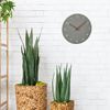 TFA-Dostmann-60.3054-Parete-Quartz-clock-Cerchio-Grigio