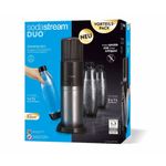 SodaStream DUO Nero, Acciaio inossidabile