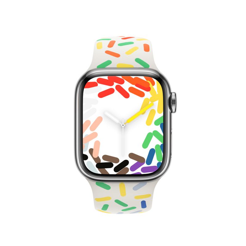 Apple-MRTM3ZM-A-accessorio-indossabile-intelligente-Band-Multicolore-Fluoroelastomero