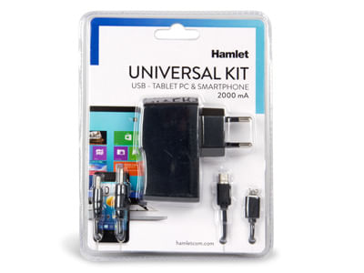 Hamlet-Universal-Kit-alimentatore-da-parete-per-tablet-e-smartphone-4-in-1-con-4-connettori