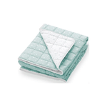 Italbaby Coperta Lettino StellineTrapuntata Double Face Menta