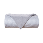 Coperta plaid soffice morbido caldo resistente plaid divano plaid letto in pile flanellato retro agnellato sherpa 130 X 160 CM  STELLE GRIGIO