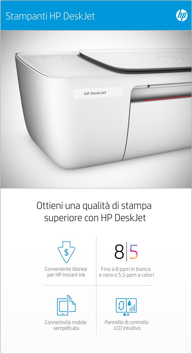 HP-DeskJet-Stampante-multifunzione-3760-Colore-Stampante-per-Casa-Stampa-copia-scansione-wireless-wireless--idonea-a-Instant-Ink--stampa-d