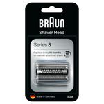 Braun Series 8 83M Testina Di Ricambio Per Rasoio Elettrico Uomo - Argento - Compatibile Con Rasoio Elettrico