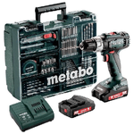 Metabo SB 18 L SET Senza chiave 1800 Giri/min Nero, Verde 1,6 kg