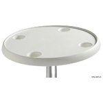 Tavolo tondo 610 mm bianco 48.417.50