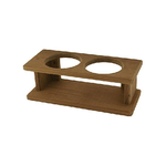 ARC Porta bicchieri teak 275x87x90 mm