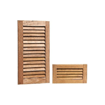 ARC Griglia aereazione teak 228x400 mm