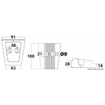 Anodo magnesio piede Volvo SX-DPS 43.554.23