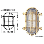 Lampada tartaruga ovale 165 x 235 mm 32.203.50