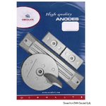 Kit anodi fuoribordo magnesio Honda 75-225 Hp 43.291.62