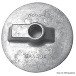 Anodo magnesio pinna piatta Bravo 43.423.21