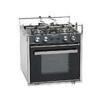 Dometic Cucina con forno a gas Smev Sunlight Slim 2 fuochi