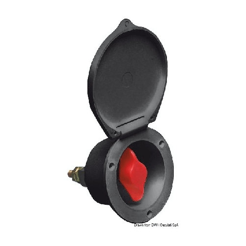 Osculati Staccabatteria Heavy Duty Nero