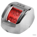 Fanale di via Mouse rosso corpo inox 11.038.21