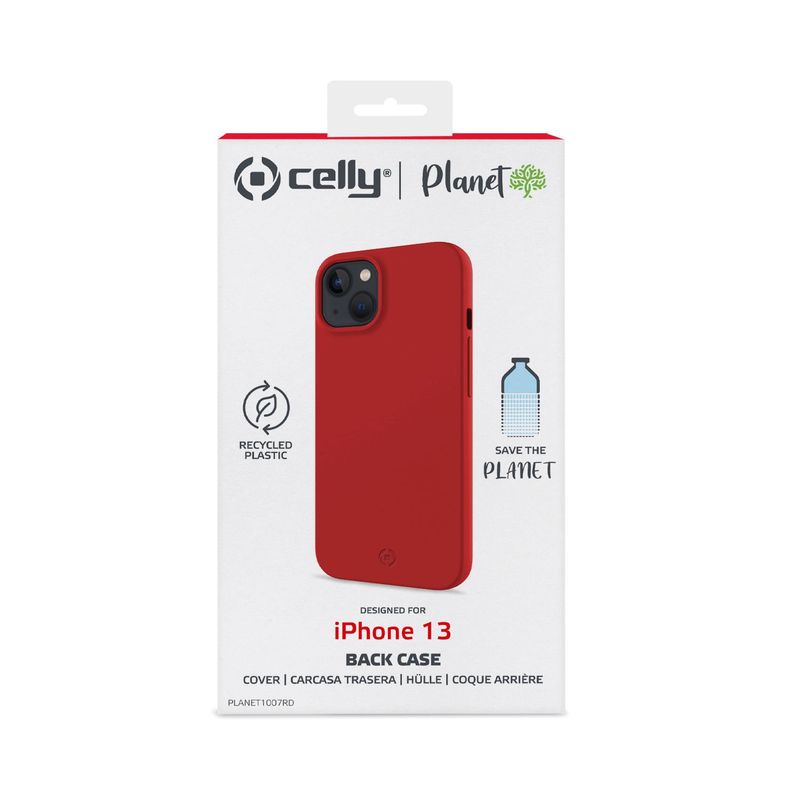 Celly-PLANET-custodia-per-cellulare-155-cm--6.1---Cover-Rosso