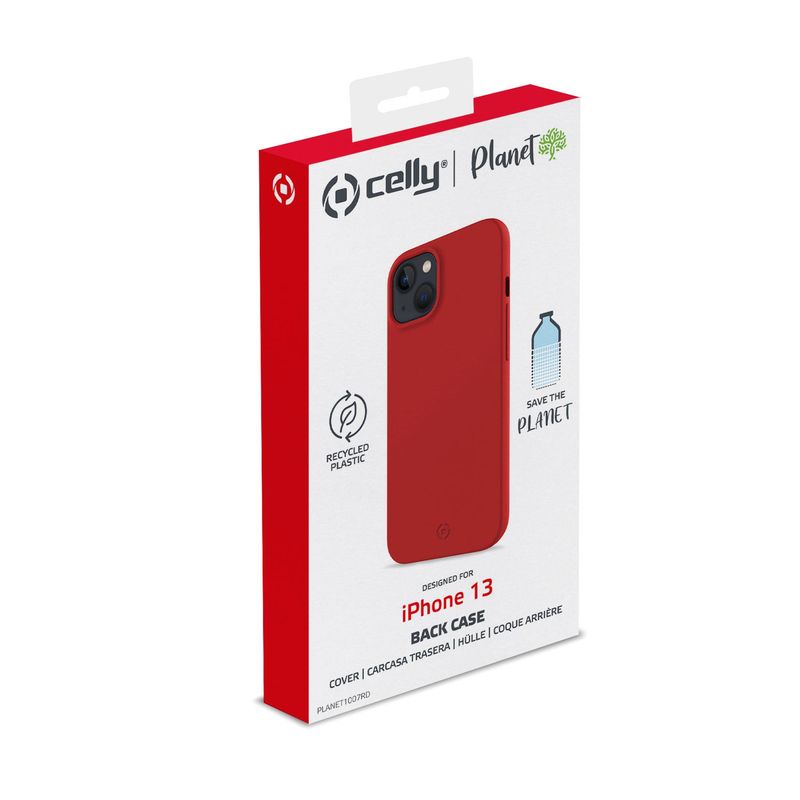 Celly-PLANET-custodia-per-cellulare-155-cm--6.1---Cover-Rosso