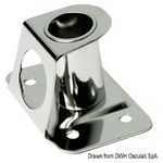 Base candeliere inox 4 gradi 25 mm 41.173.20