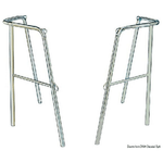 Pulpito poppa inox 40x43x60 cm 2 parti 41.671.01
