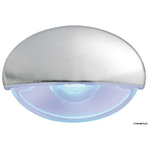 Batsystem Luce cortesia Steeplight cromata LED blu