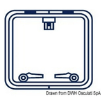 Oceansouth Cover passo uomo 770 x 770 mm