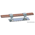 Bitta ottone cromato e legno mm 260 40.115.26