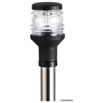 Asta inox telescopica fanale plastica nera 11.141.00