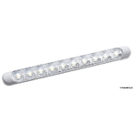 Plafoniera LED da appoggio bianca 230x24x11 mm 13.192.00