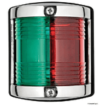 Fanale U85 inox rosso-verde 11.414.05