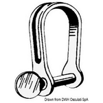 Grillo inox stampato lungo mm 6 08.865.06
