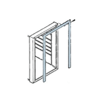 Isotherm Cornice tre lati silver per CR85 Elegance