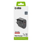 SBS-TETR1CPD25-Caricabatterie-per-dispositivi-mobili-Smartphone-Tablet-Nero-AC-Interno