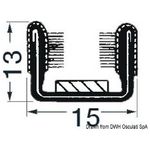 Profilato vetri semplice 4-6 mm 44.489.00