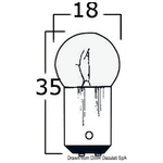 Lampadina bipolare 12 V 10 W 14.200.02