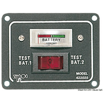 Pannellino tester per 2 batterie 14.100.02