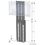 Noval TV LIFT 650mm 12V