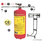 Estintore Firekill con pressostato 6 kg 31.519.16