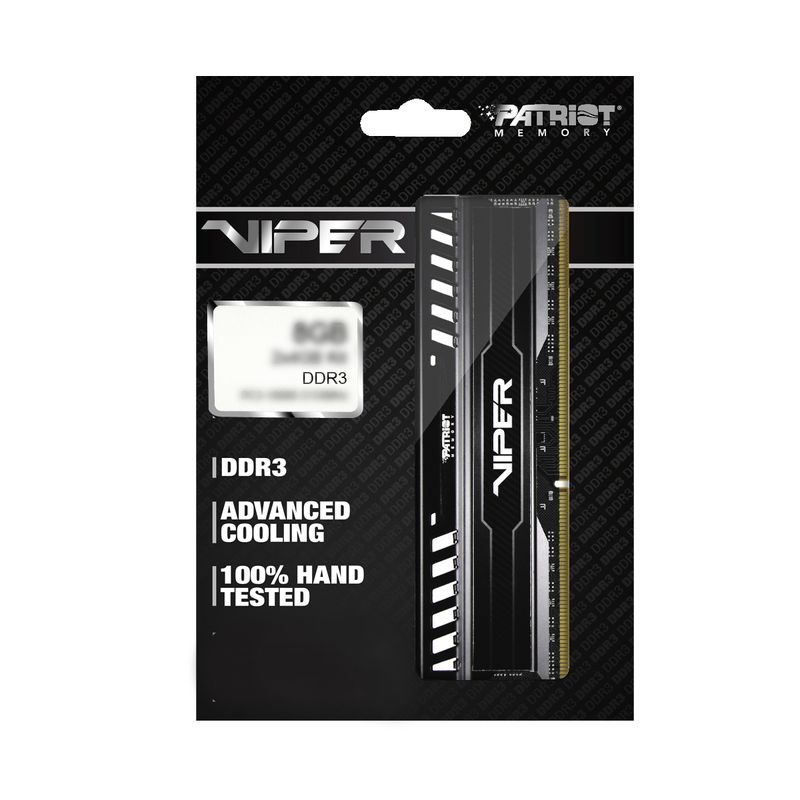 Patriot-Memory-8GB-C3-12800-memoria-2-x-4-GB-DDR3-1600-MHz