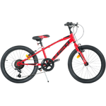 BICI 20'' MTB ROSSA CON CAMBIO