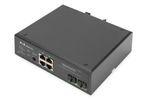 Digitus-Switch-PoE-di-rete-Gigabit-Ethernet-a-4-porte-industriale-non-gestito-2-Uplink-SFP