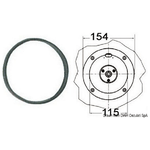 Ultraflex Flangia per timoneria idraulica