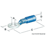 Occhioli stagni foro 4,3 mm blu 14.800.01